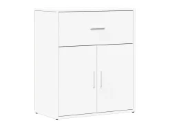 Aparador blanco 60x31x70 cm madera contrachapada