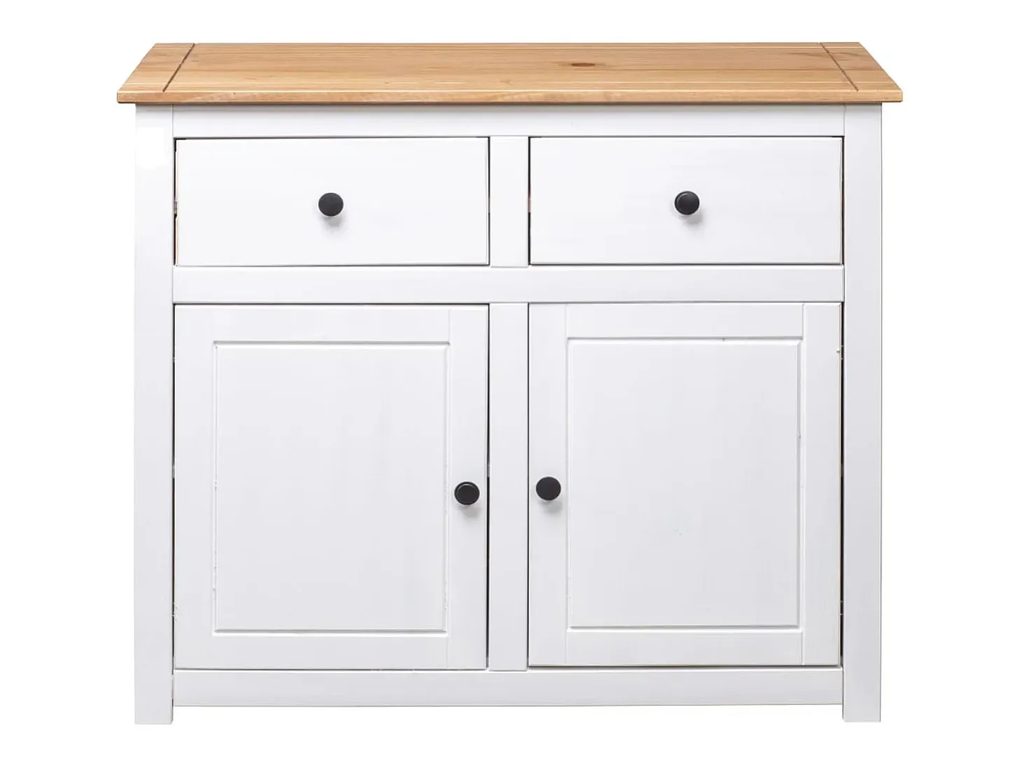 Aparador Blanco 93x40x80 cm Pino Gama Panamá