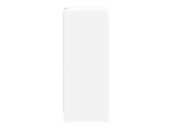 Aparador buffet cómoda armario mueble organizador cocina salón salón con LED 77 x 34 x 85 cm madera contrachapada blanco 02_0029776