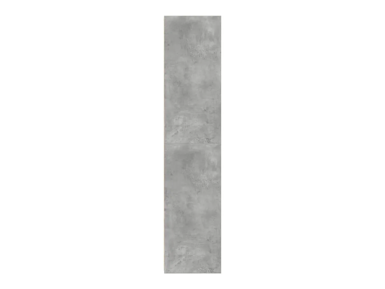 Aparador buffet cómoda armario mueble organizador cocina salón salón alto 50 x 41 x 185 cm madera contrachapada gris 02_0034447