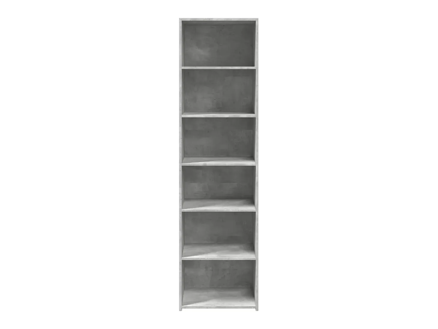 Aparador buffet cómoda armario mueble organizador cocina salón salón alto 50 x 41 x 185 cm madera contrachapada gris 02_0034447