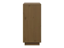 Aparador buffet cómoda armario mueble organizador cocina salón salón 110,5 x 35 x 80 cm madera maciza de pino marrón 02_0035734