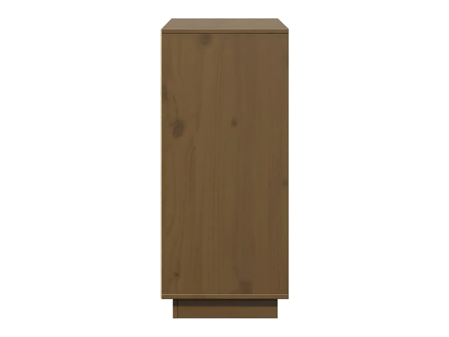 Aparador buffet cómoda armario mueble organizador cocina salón salón 110,5 x 35 x 80 cm madera maciza de pino marrón 02_0035734
