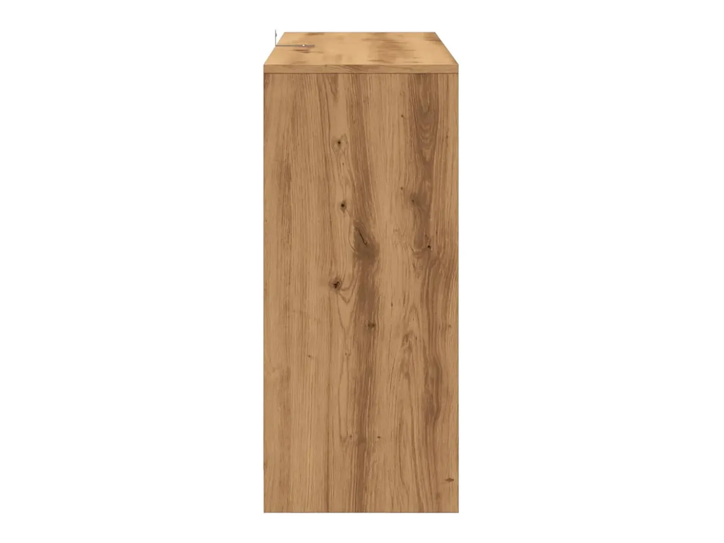 Aparador buffet cómoda armario unidad de almacenamiento organizador cocina salón hecho a mano 102 x 33 x 75 cm madera contrachapada marrón 02_0030806