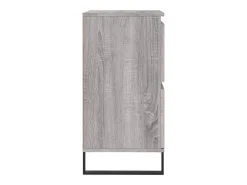 Aparador buffet cómoda armario unidad de almacenamiento organizador cocina salón salonsonoma 60 x 35 x 70 cm madera contrachapada gris 02_0036403