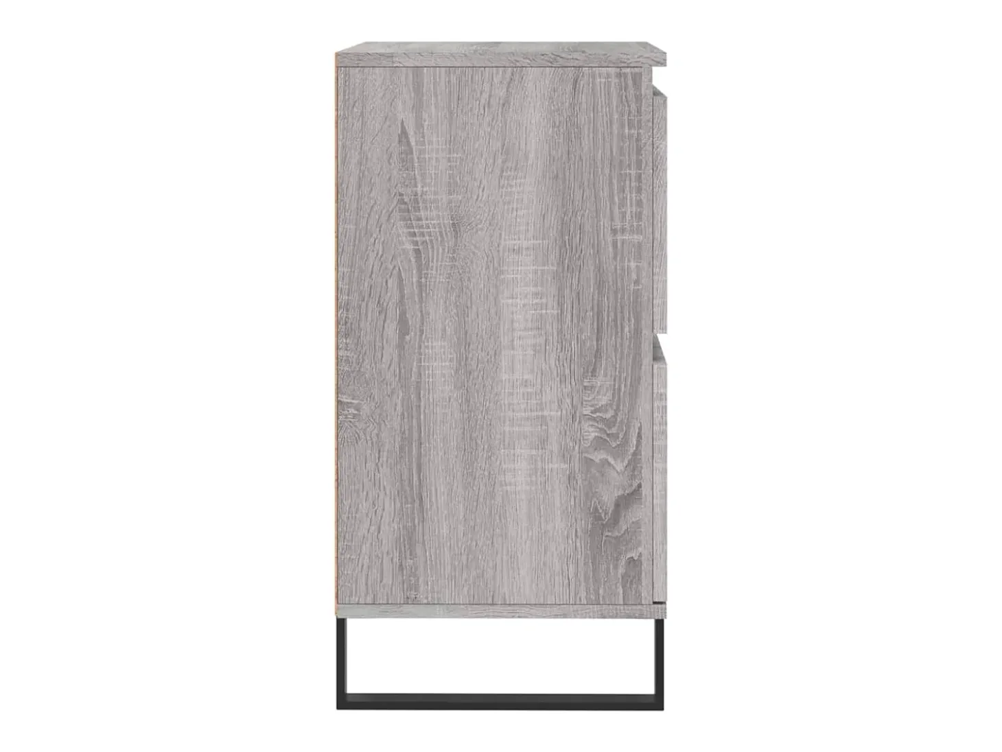 Aparador buffet cómoda armario unidad de almacenamiento organizador cocina salón salonsonoma 60 x 35 x 70 cm madera contrachapada gris 02_0036403