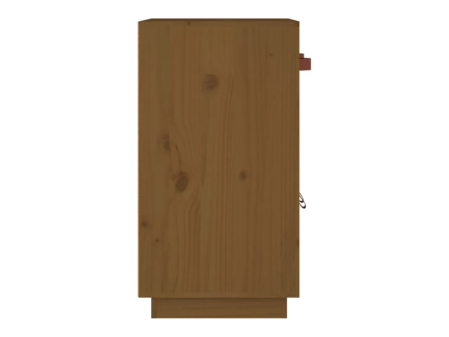 Aparador buffet cómoda armario mueble organizador cocina salón salón 65,5 x 40 x 75 cm madera maciza de pino marrón 02_0035757