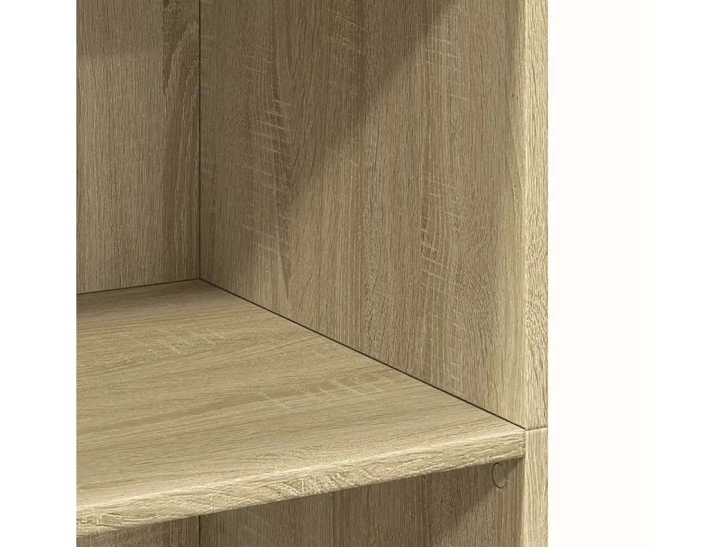 Aparador buffet cómoda armario mueble organizador cocina salón salón alto Sonoma 70 x 41 x 124 cm madera contrachapada marrón 02_0034201