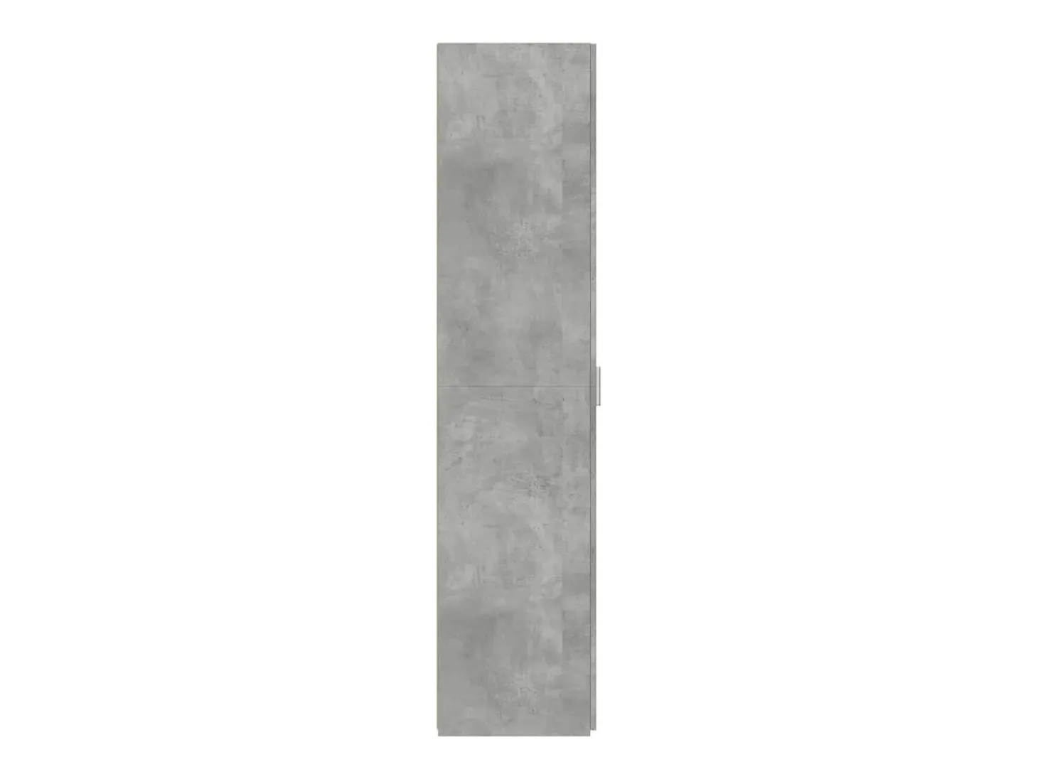 Aparador buffet cómoda armario mueble organizador cocina salón salón alto 45 x 42,5 x 185 cm madera contrachapada gris 02_0034444