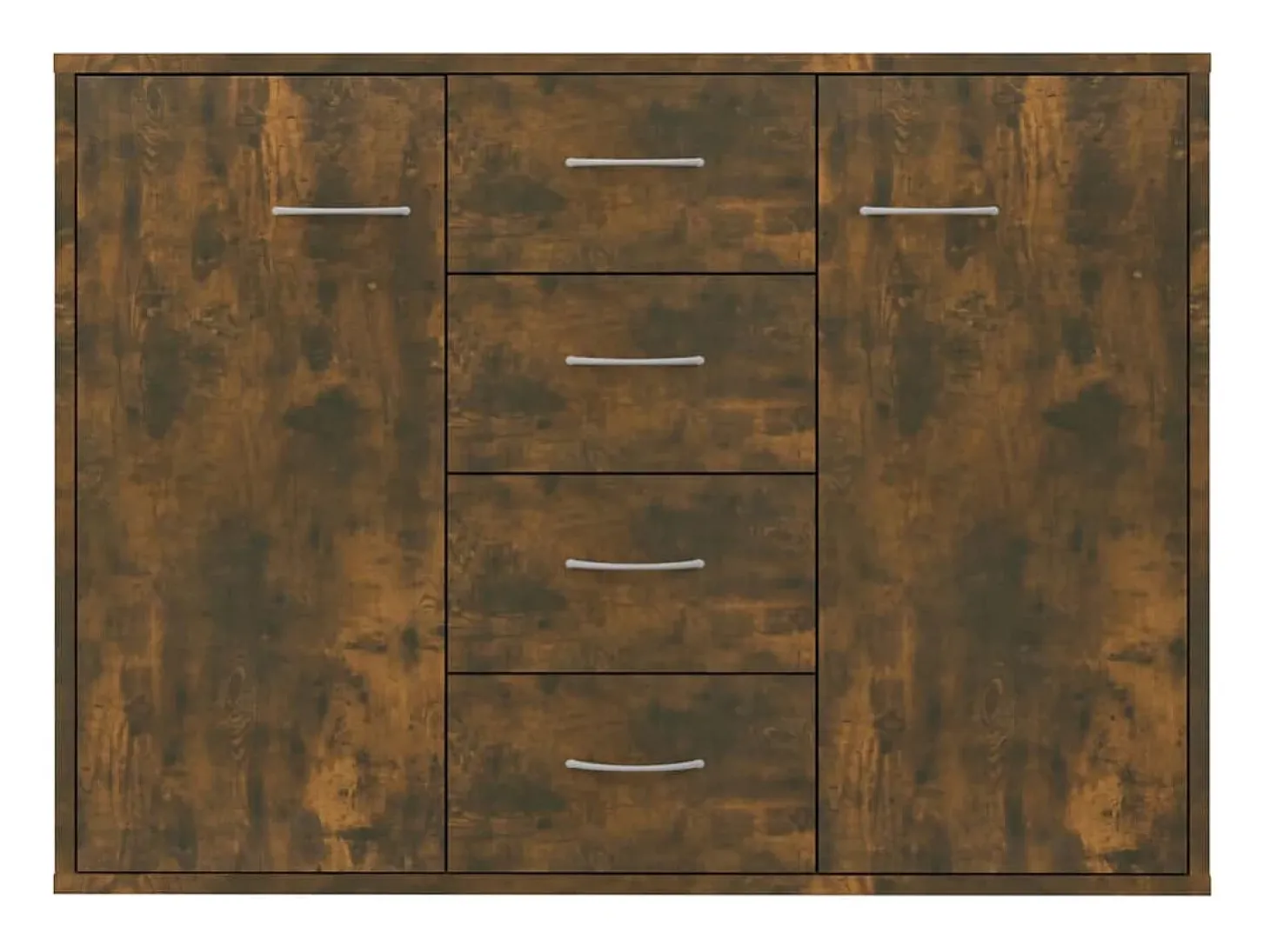 Aparador buffet cómoda armario unidad de almacenamiento organizador cocina salón salón 88 x 30 x 65 cm madera contrachapada marrón 02_0031117