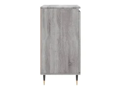 Aparador buffet cómoda armario unidad de almacenamiento organizador cocina salón salón Sonoma 60 x 35 x 70 cm madera contrachapada gris 02_0036399