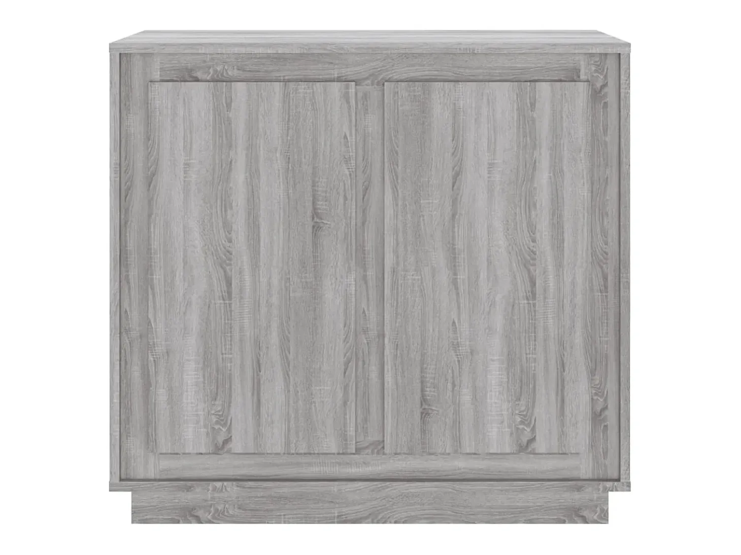 Aparador buffet cómoda armario unidad de almacenamiento organizador cocina salón salón Sonoma 80 x 34 x 75 cm madera contrachapada gris 02_0036536