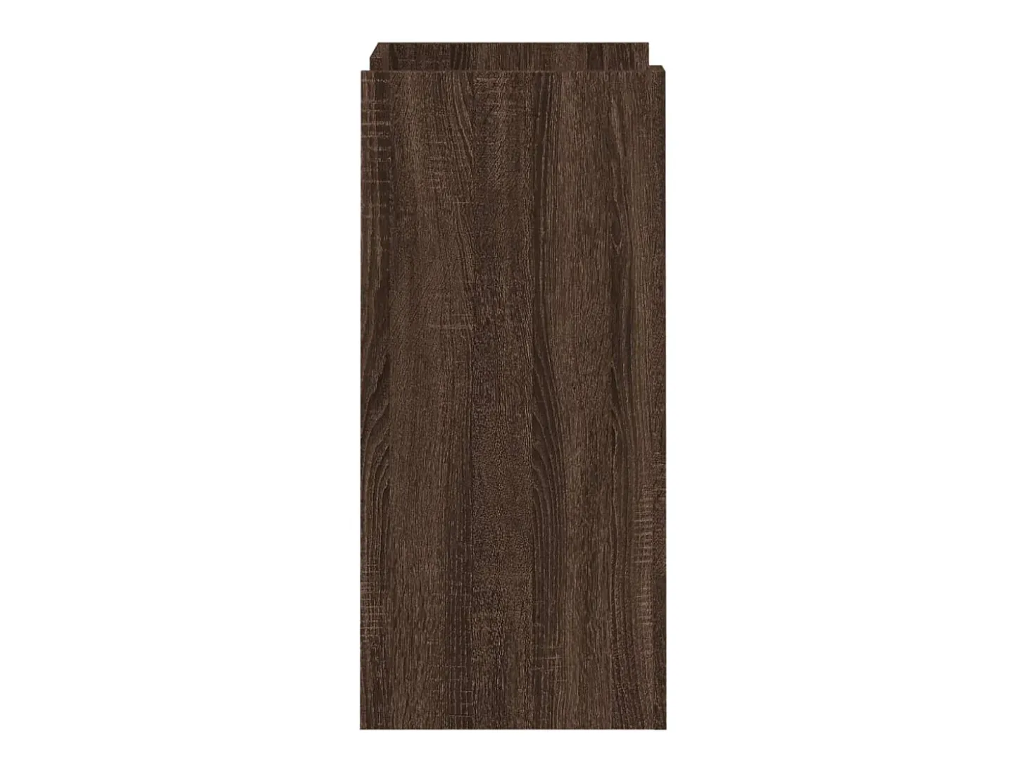 Aparador buffet cómoda armario unidad de almacenamiento organizador cocina salón salón 45 x 35 x 75 cm madera contrachapada marrón 02_0031260