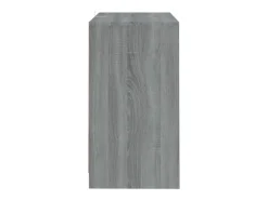 Aparador buffet cómoda armario unidad de almacenamiento organizador cocina salón salonsonoma 70 x 41 x 75 cm madera contrachapada gris 02_0036520