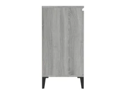 Aparador buffet cómoda armario unidad de almacenamiento organizador cocina salón salonsonoma 60 x 35 x 70 cm madera contrachapada gris 02_0036408