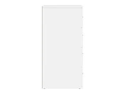Aparador buffet cómoda armario mueble organizador cocina salón salón juego de 2 60 x 39 x 80 cm blanco madera contrachapada 02_0036683