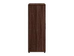 Aparador buffet cómoda armario unidad de almacenamiento organizador cocina salón salón 60 x 31 x 84 cm madera contrachapada marrón 02_0031283
