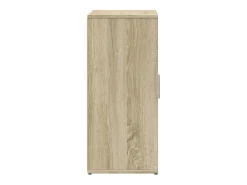 Aparador buffet cómoda armario unidad de almacenamiento organizador cocina salón salón juego de 2 sonoma 60 x 31 x 70 cm madera contrachapada marrón 02_0036814