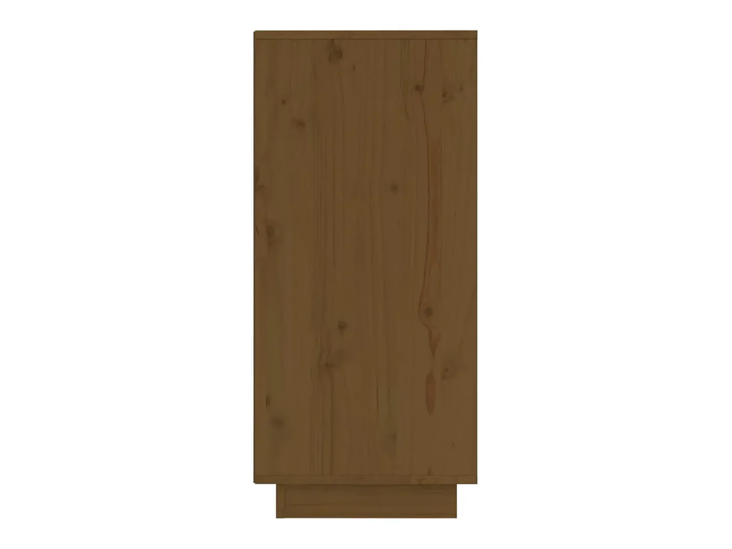 Aparador buffet cómoda armario mueble organizador cocina salón salón juego de 2 31,5 x 34 x 75 cm madera maciza de pino marrón 02_0036883