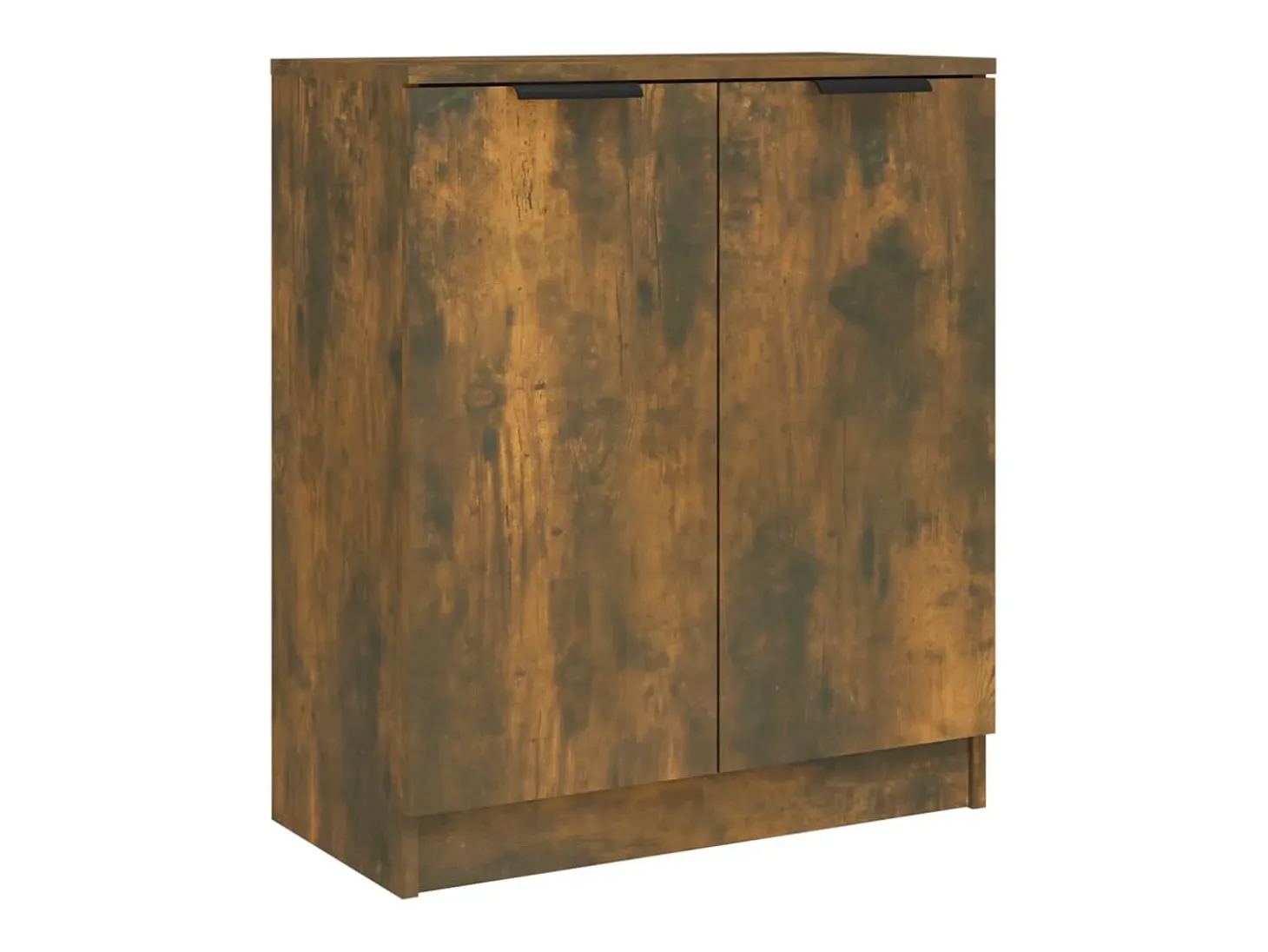 Aparador buffet cómoda armario mueble organizador cocina salón salón juego de 2 60 x 30 x 70 cm marrón madera contrachapada 02_0036735