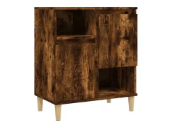Aparador buffet cómoda armario mueble organizador cocina salón salón juego de 2 60 x 35 x 70 cm madera contrachapada marrón 02_0036745