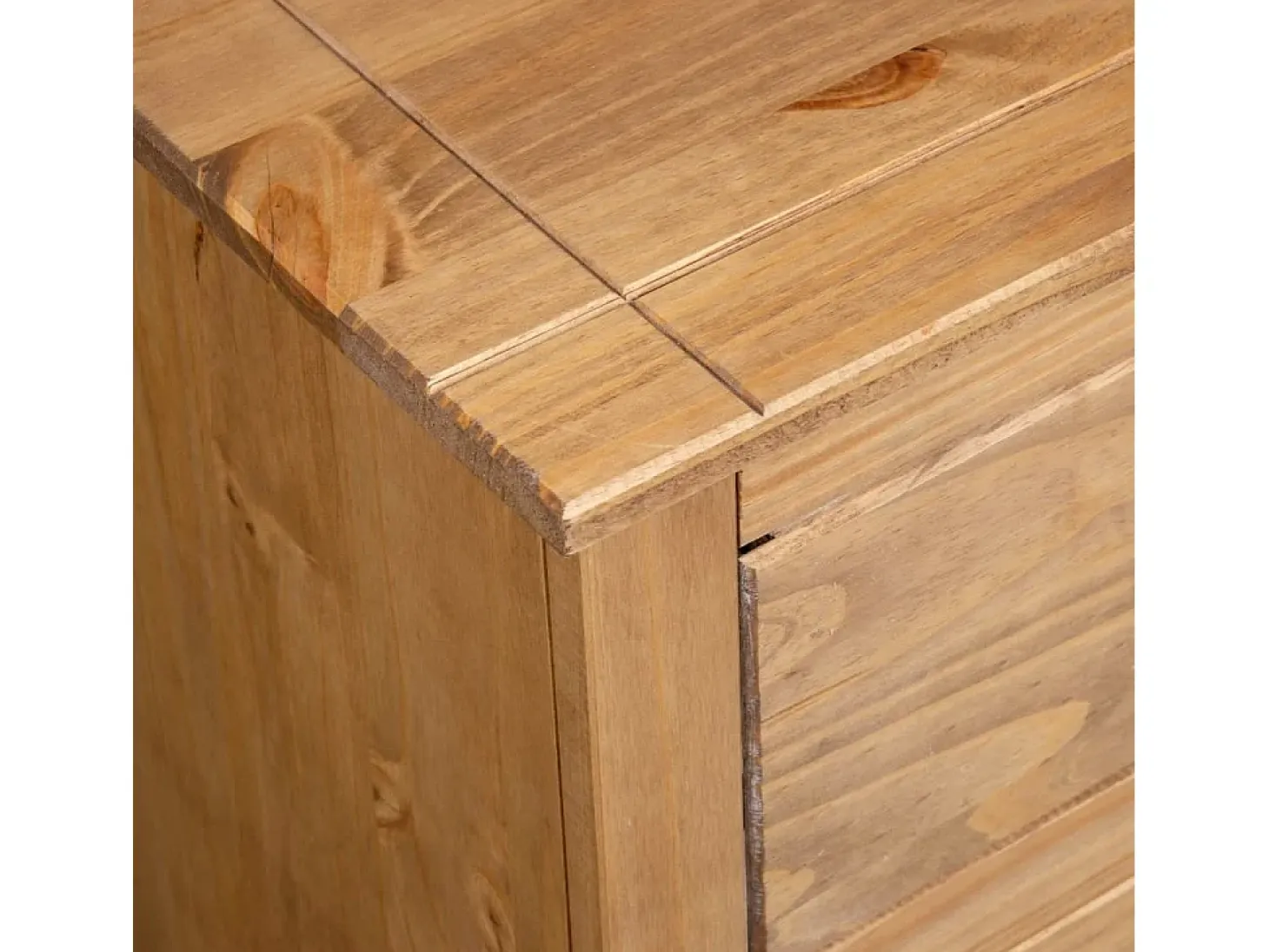 Aparador buffet cómoda armario unidad de almacenamiento organizador cocina salón salón 80 x 40 x 83 cm Pino gama Panamá marrón 02_0029659