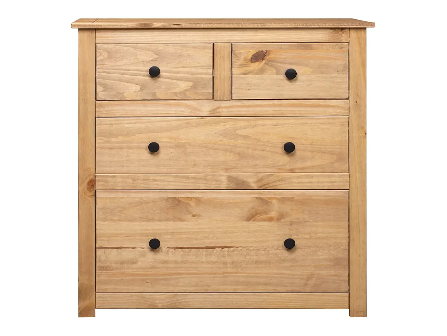 Aparador buffet cómoda armario unidad de almacenamiento organizador cocina salón salón 80 x 40 x 83 cm Pino gama Panamá marrón 02_0029659