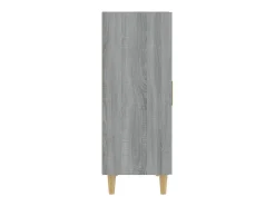 Aparador buffet cómoda armario unidad de almacenamiento organizador cocina salón salonsonoma 70 x 34 x 90 cm madera contrachapada gris 02_0036509