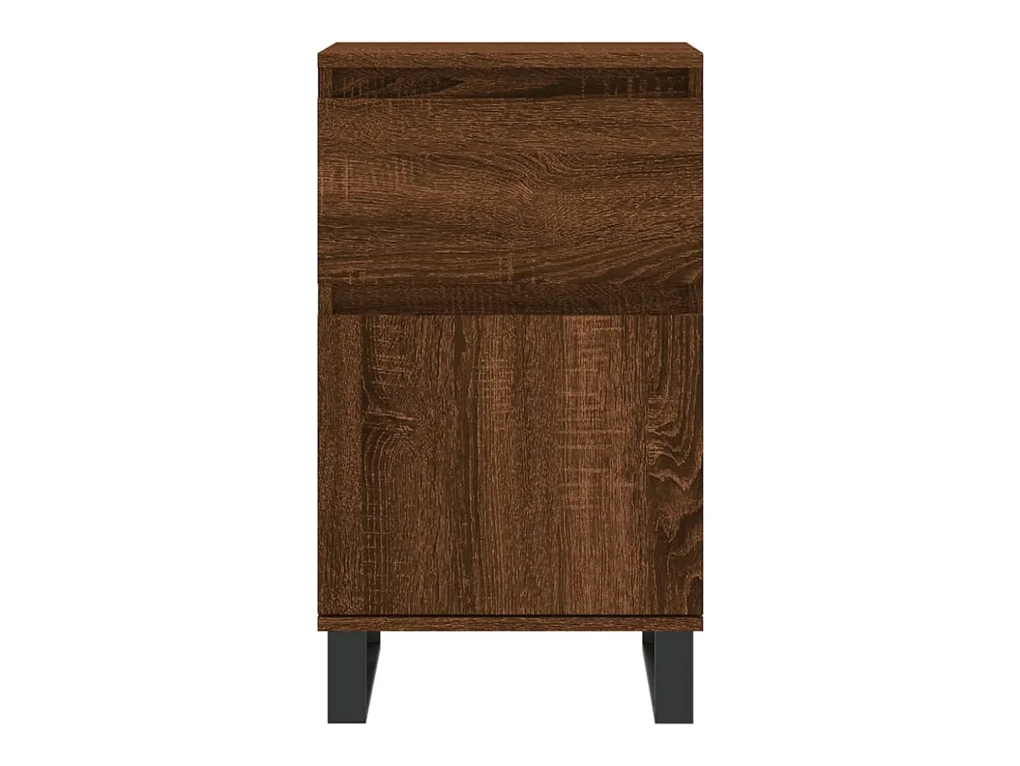 Aparador buffet cómoda armario mueble organizador cocina salón salón juego de 2 40 x 35 x 70 cm madera contrachapada marrón 02_0036768