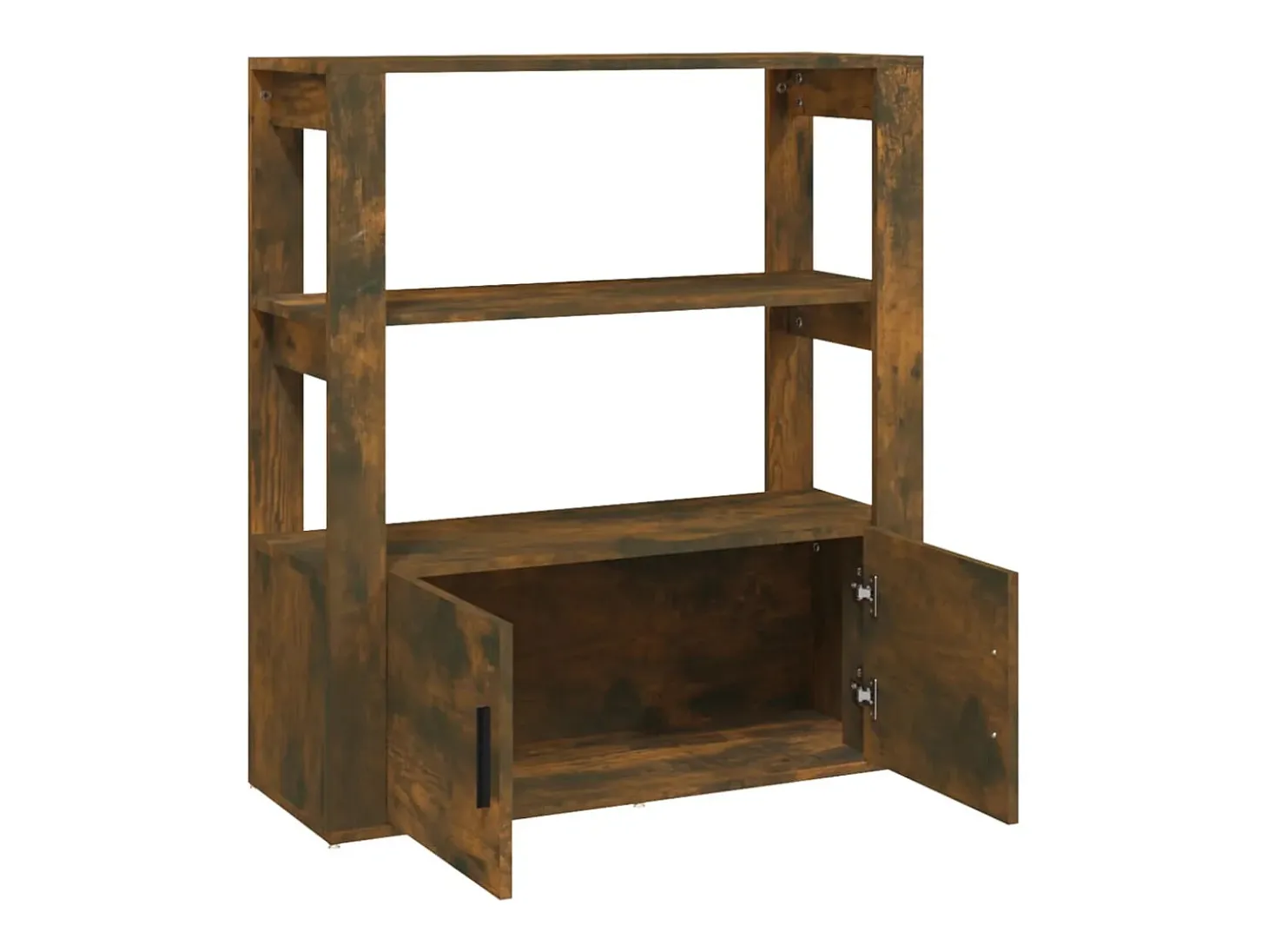 Aparador buffet cómoda armario mueble organizador cocina salón salón 80 x 30 x 90 cm madera contrachapada marrón 02_0031107
