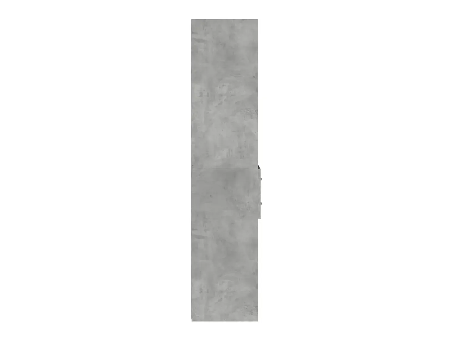 Aparador buffet cómoda armario mueble organizador cocina salón salón alto 30 x 42,5 x 185 cm madera contrachapada gris 02_0034237