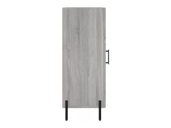 Aparador buffet cómoda armario unidad de almacenamiento organizador cocina salón salón Sonoma 34,5 x 34 x 90 cm madera contrachapada gris 02_0036319