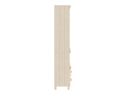 Aparador buffet cómoda armario mueble organizador cocina salón salón madera maciza de pino marrón miel 02_0032151