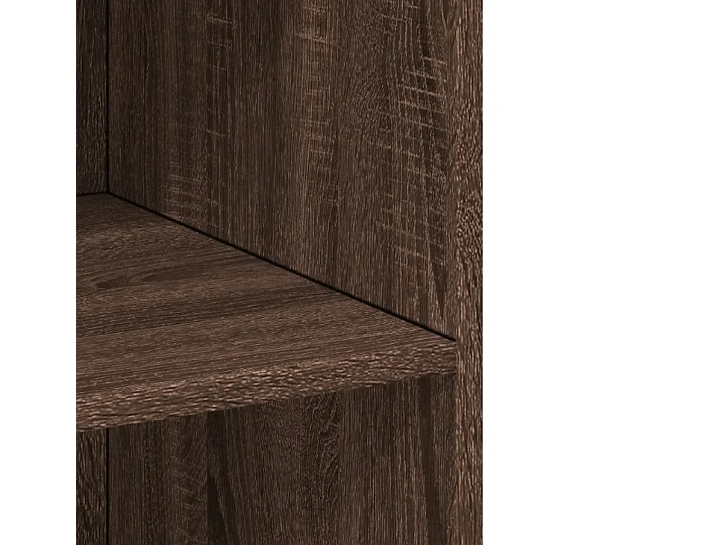 Aparador buffet cómoda armario mueble organizador cocina salón salón alto 70 x 41 x 185 cm madera contrachapada marrón 02_0033923