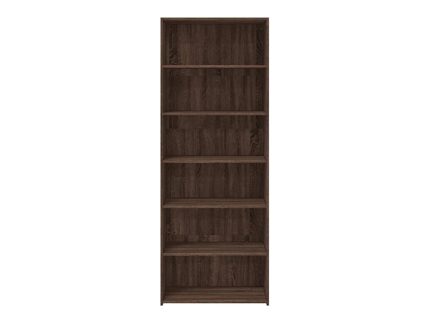 Aparador buffet cómoda armario mueble organizador cocina salón salón alto 70 x 41 x 185 cm madera contrachapada marrón 02_0033923