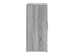 Aparador buffet cómoda armario unidad de almacenamiento organizador cocina salón salón juego de 2 sonoma 60 x 31 x 70 cm madera contrachapada gris 02_0036957