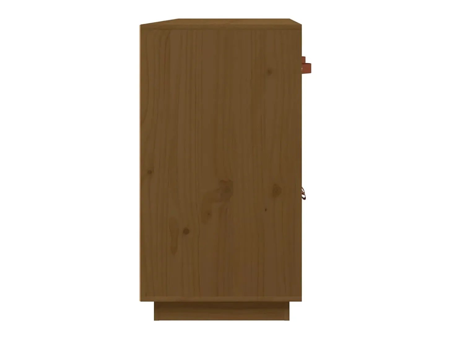 Aparador buffet cómoda armario mueble organizador cocina salón salón 98,5 x 40 x 75 cm madera maciza de pino marrón 02_0035769