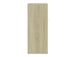 Aparador buffet cómoda armario unidad de almacenamiento organizador cocina salón salón Sonoma 60 x 30 x 75 cm madera contrachapada marrón 02_0031589