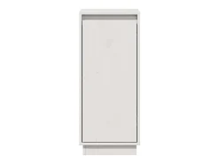 Aparador buffet cómoda armario mueble organizador cocina salón salón juego de 2 31,5 x 34 x 75 cm madera maciza de pino blanco 02_0036653