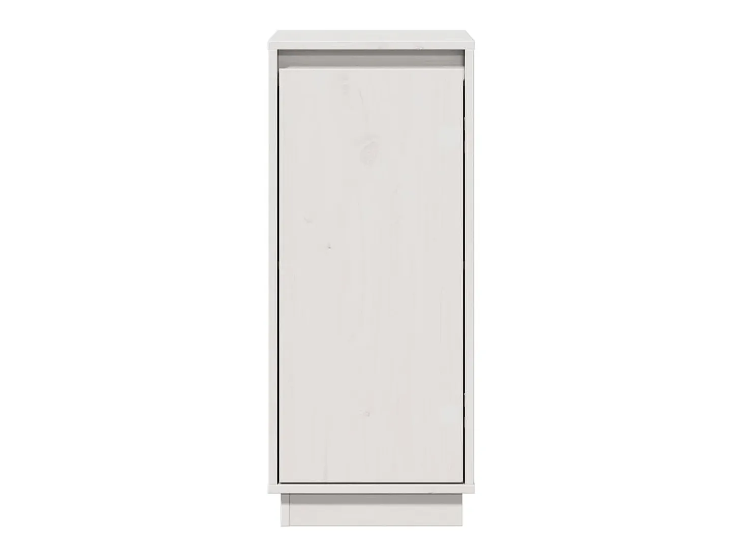 Aparador buffet cómoda armario mueble organizador cocina salón salón juego de 2 31,5 x 34 x 75 cm madera maciza de pino blanco 02_0036653