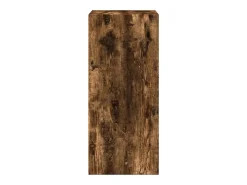 Aparador buffet cómoda armario unidad de almacenamiento organizador cocina salón salón 50 x 41 x 93 cm madera contrachapada marrón 02_0030951
