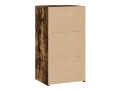 Aparador buffet cómoda armario unidad de almacenamiento organizador cocina salón salón 50 x 41 x 93 cm madera contrachapada marrón 02_0030951