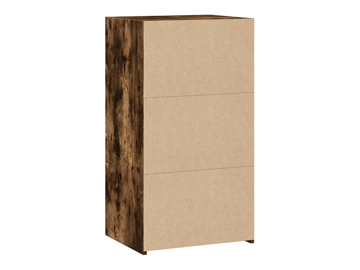 Aparador buffet cómoda armario unidad de almacenamiento organizador cocina salón salón 50 x 41 x 93 cm madera contrachapada marrón 02_0030951