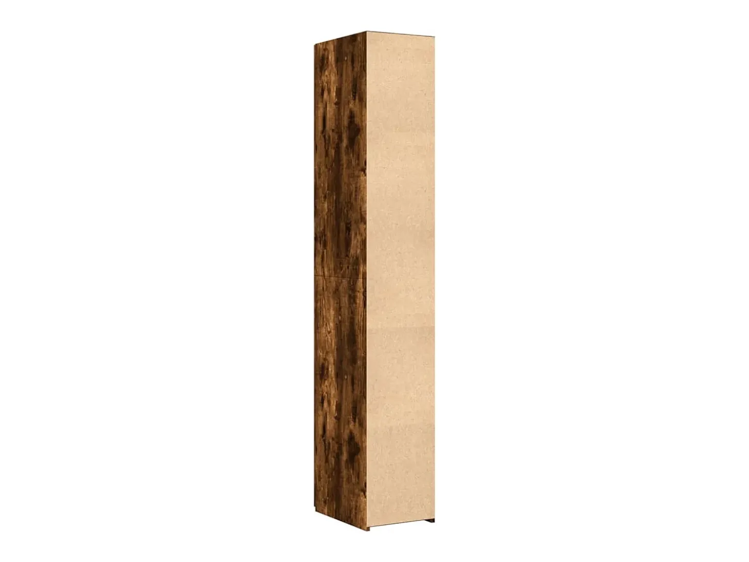 Aparador buffet cómoda armario mueble organizador cocina salón salón alto 30 x 42,5 x 185 cm madera contrachapada marrón 02_0033168