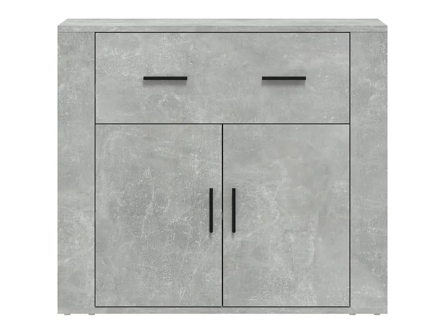 Aparador buffet cómoda armario mueble organizador cocina salón salón 80 x 33 x 70 cm madera contrachapada gris 02_0032100