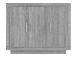 Aparador buffet cómoda armario unidad de almacenamiento organizador cocina salón salonsonoma 92 x 35 x 75 cm madera contrachapada gris 02_0036558