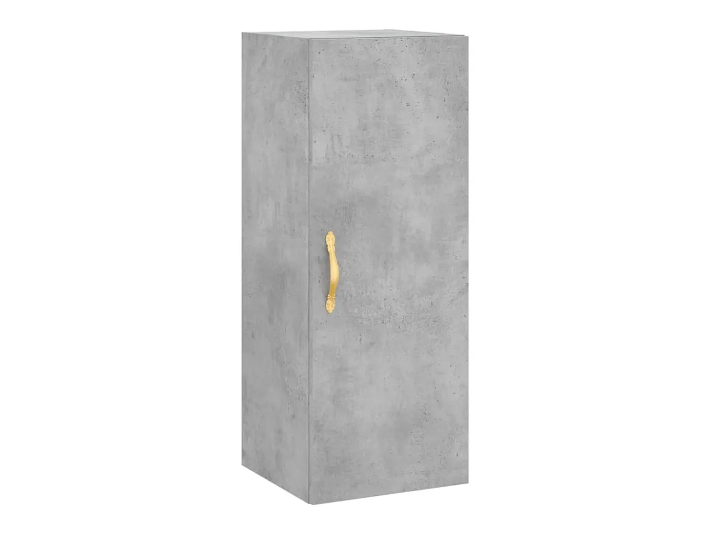 Aparador buffet cómoda armario mueble organizador cocina salón salón alto 34,5 x 34 x 180 cm madera contrachapada gris 02_0034313