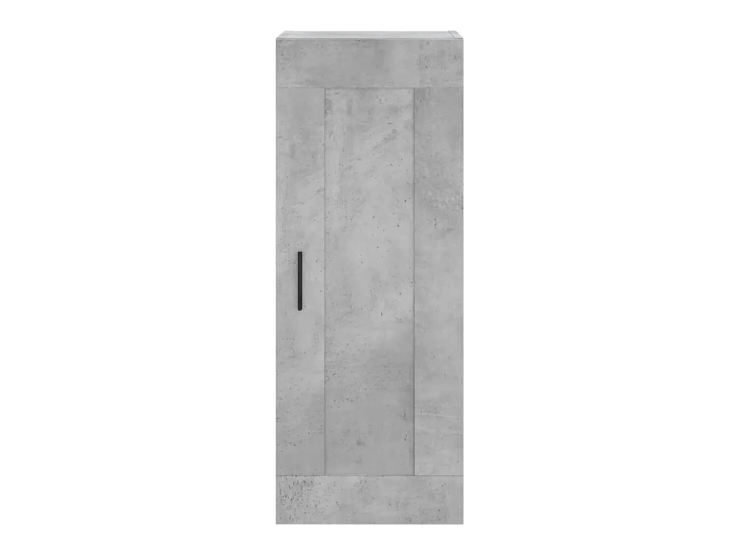 Aparador buffet cómoda armario mueble organizador cocina salón salón alto 34,5 x 34 x 180 cm madera contrachapada gris 02_0034341