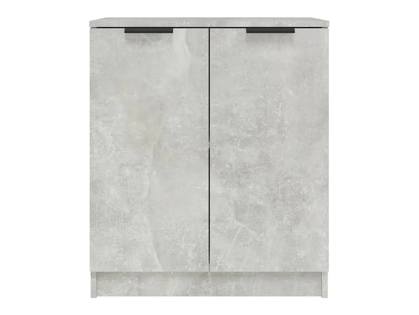Aparador buffet cómoda armario mueble organizador cocina salón salón juego de 2 60 x 30 x 70 cm madera contrachapada gris 02_0036854