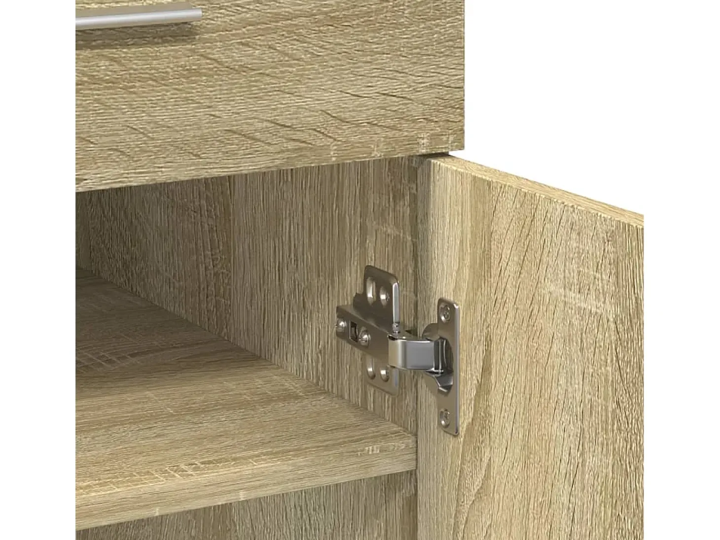 Aparador buffet cómoda armario unidad de almacenamiento organizador cocina salón salón Sonoma 80 x 42,5 x 93 cm madera contrachapada marrón 02_0031724